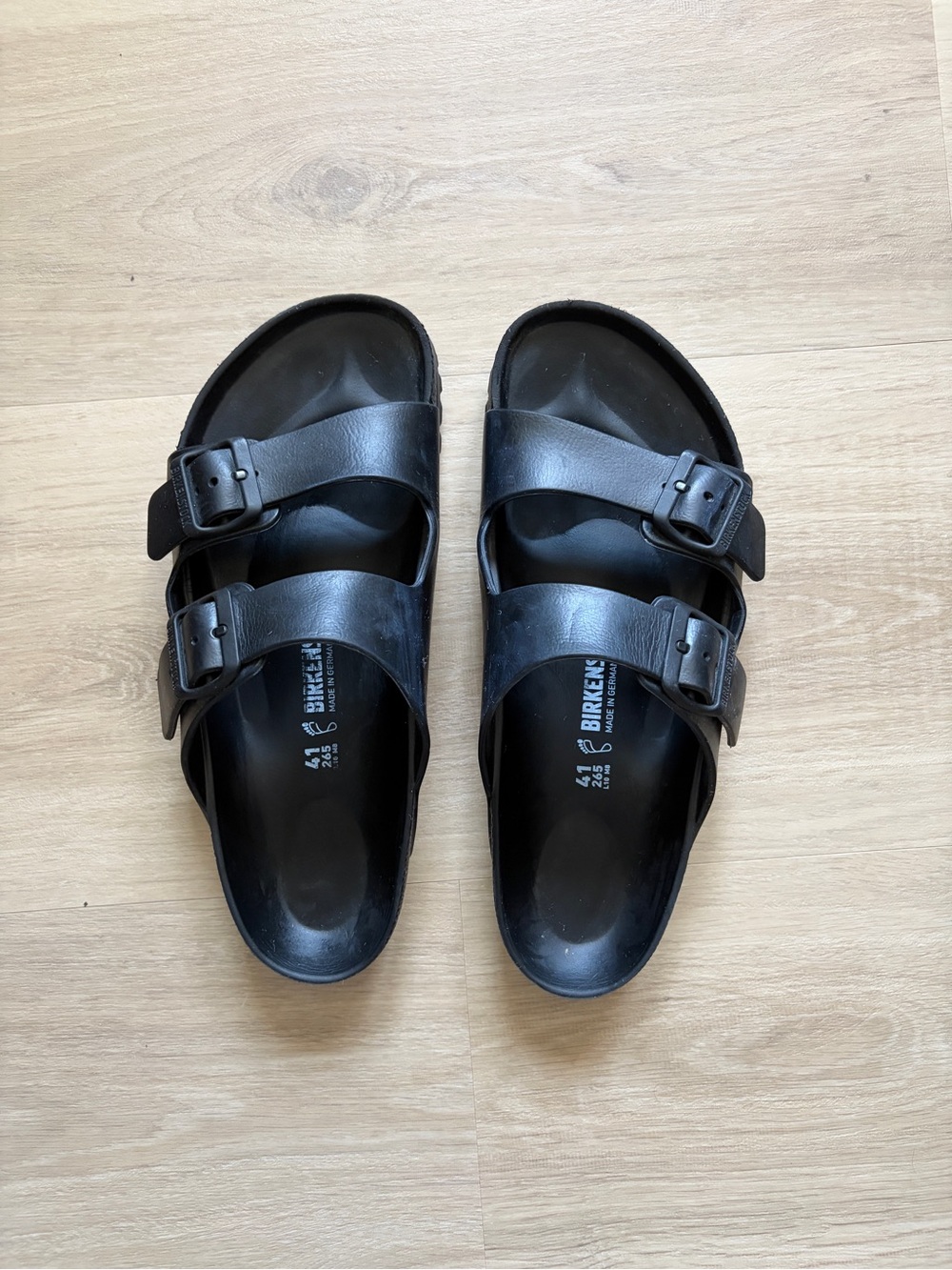 Birkenstock Arizona Essentials EVA Black Sandals EU 41